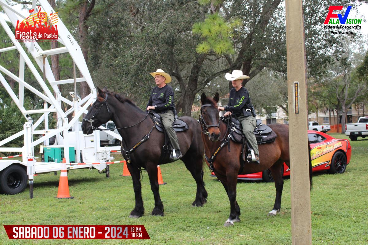 FDP 2024 PBSO Horses Camaro La Cosinita Latina